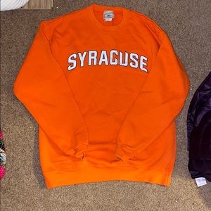 Syracuse university crew neck sweatshirt